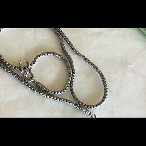 Konstantino sterling silver chain necklace 24”